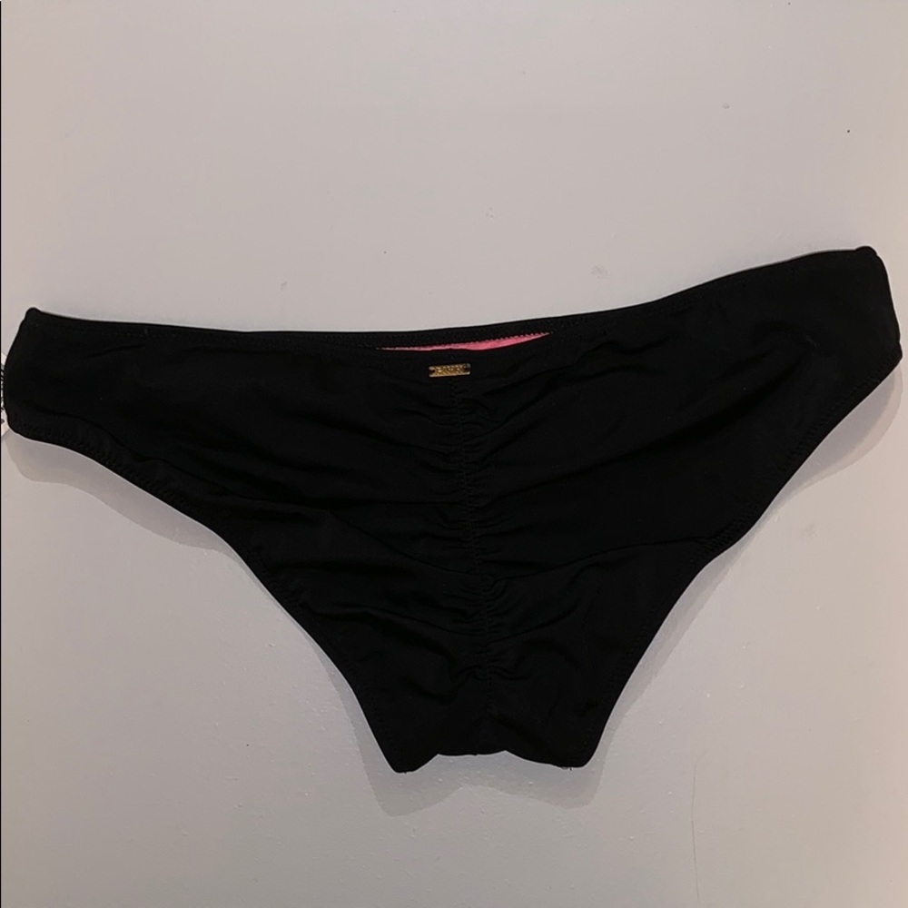 Black Cheeky bikini bottoms